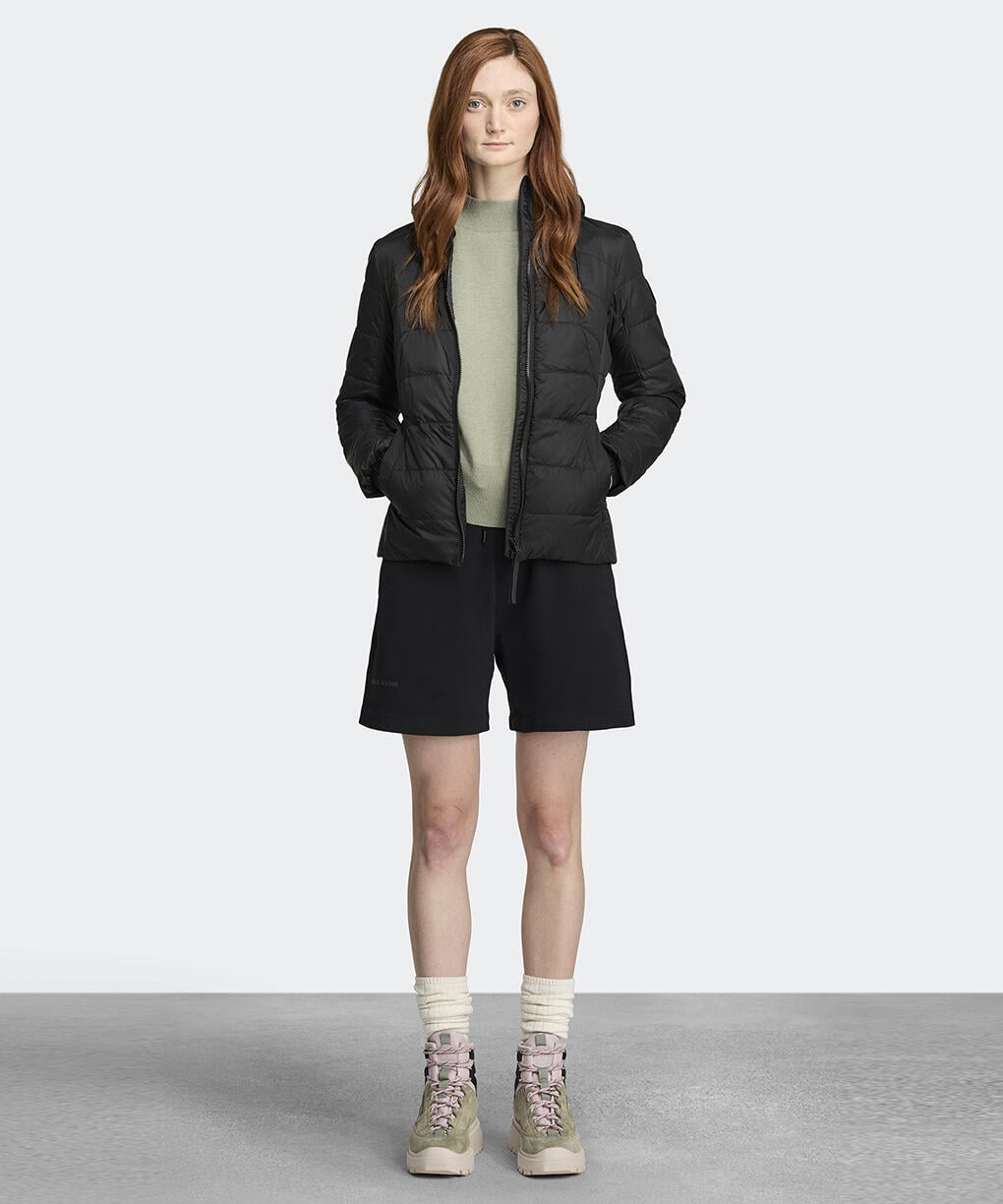 アボット フーディー ブラックレーベル(2220LB)｜カナダグース (CANADA