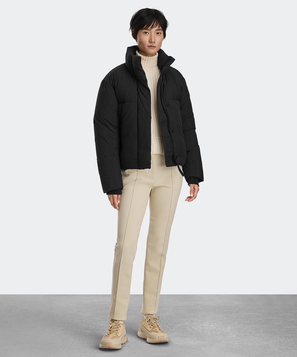 ジャンクション クロップド パッファー ブラックレーベル(2620WB