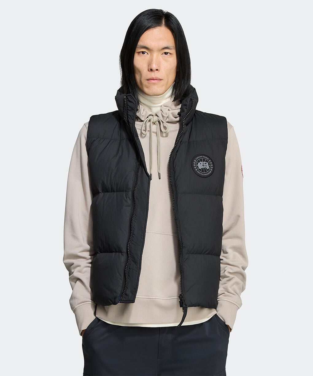 ローレンス パッファー ベスト ブラックレーベル(2804MB)｜カナダ