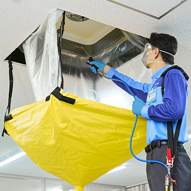エアコンクリーニング＜天井埋込タイプ＞ | 事業所用 | ダスキン