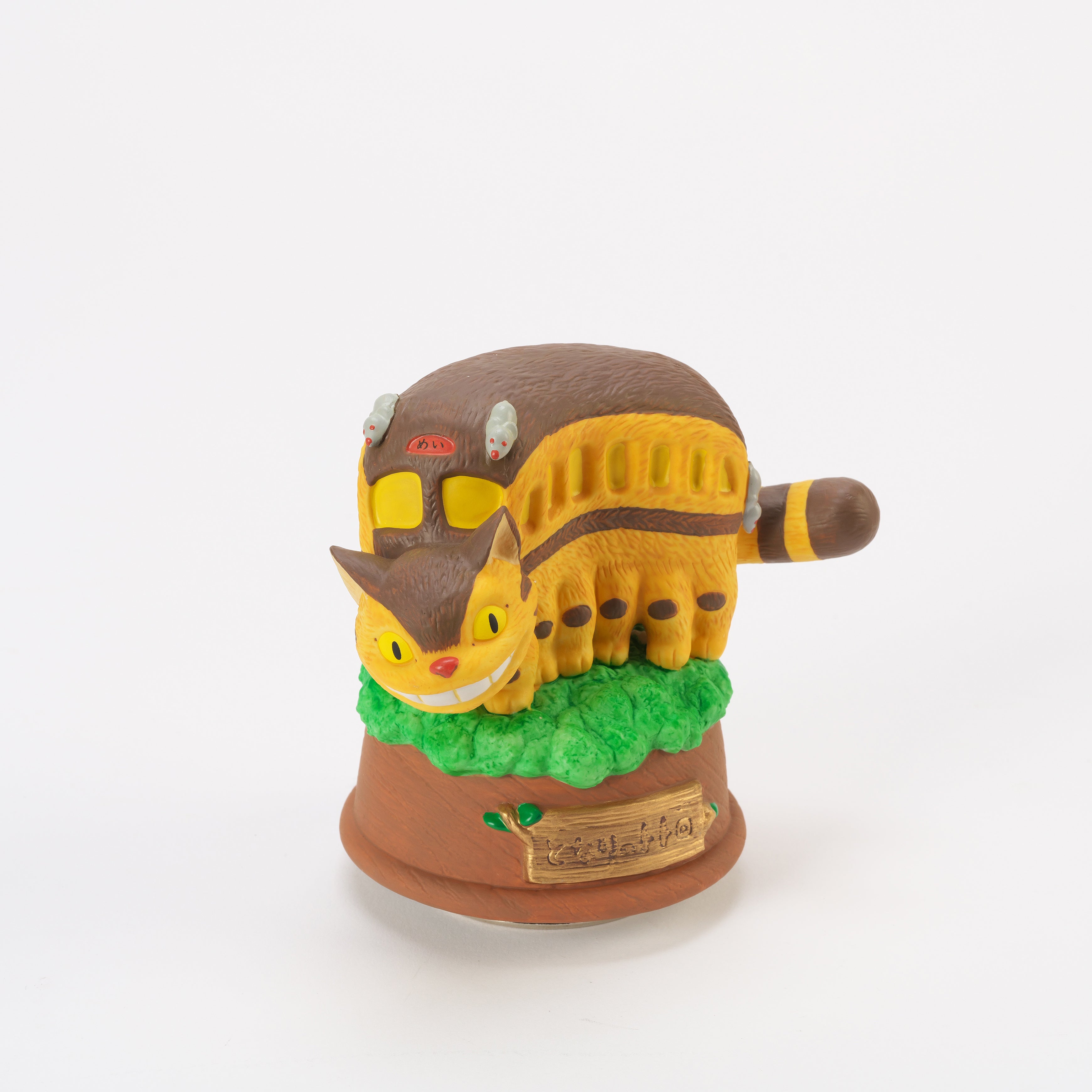 となりのトトロ 磁器オルゴール ネコバス 木の上 – オルゴールショップ