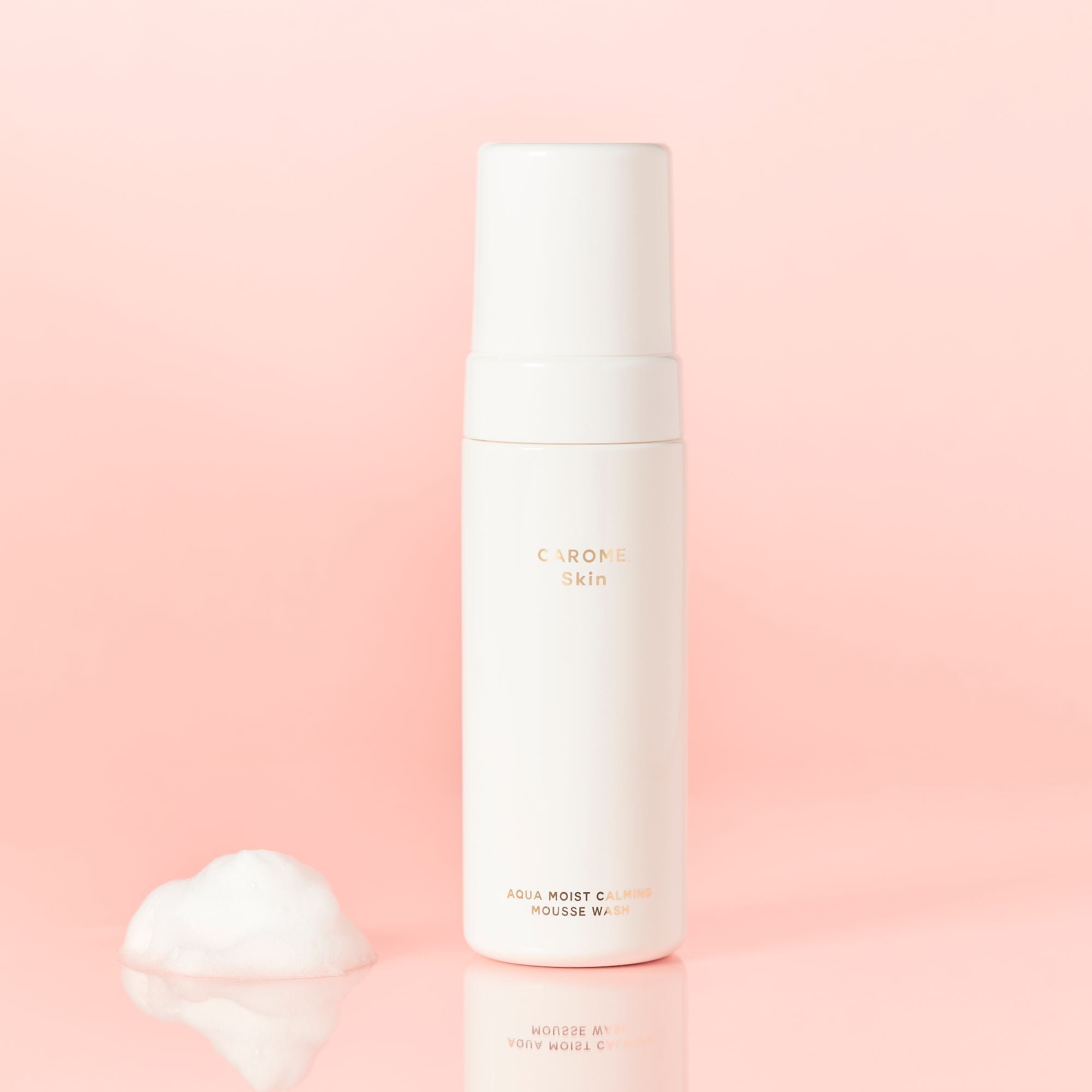 AQUA MOIST CALMING MOUSSE WASH – CAROME.