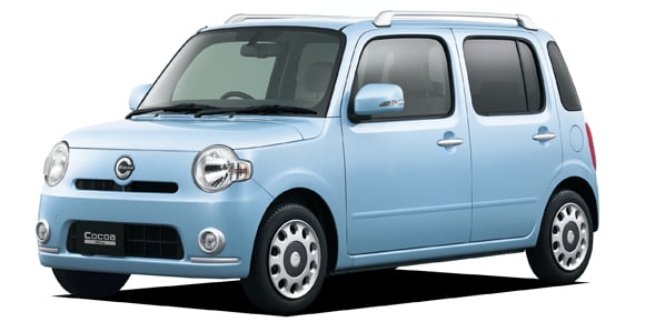 ミラココアココアプラスG（2011年6月発売）のカタログ・性能スペック