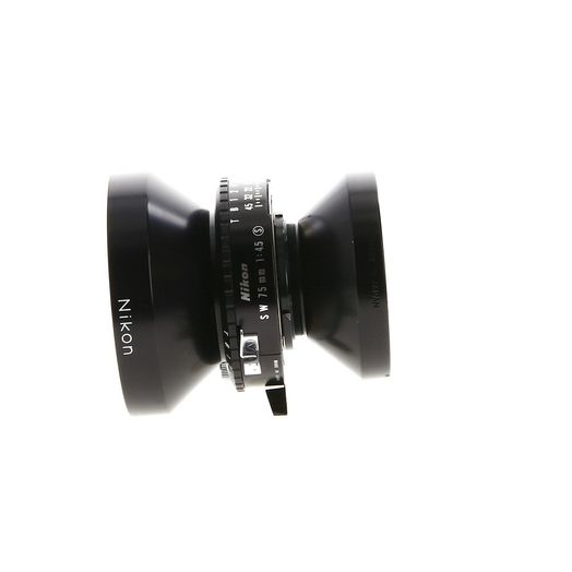 Nikon 75mm f/4.5 Nikkor SW BT Copal 0 (35MT) Lens for 4x5