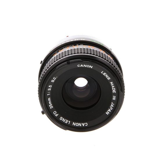 Canon 35mm f/3.5 SC Breech Lock FD Mount Lens {55}