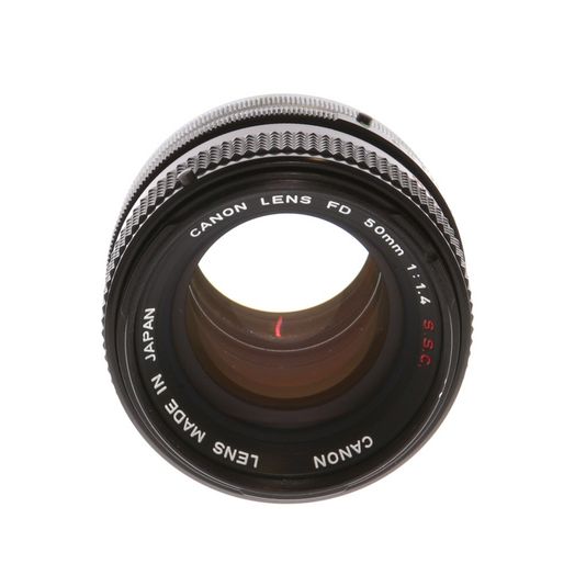 Canon 50mm F/1.4 SSC Breech Lock FD Mount Lens {55}