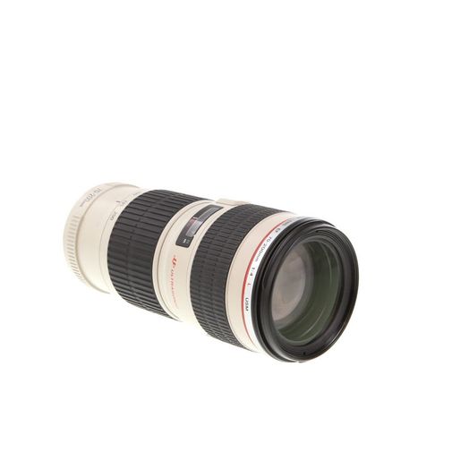 Canon 70-200mm f/4 L USM EF-Mount Lens, White {67}