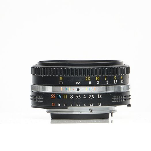 Nikon Nikkor 50mm F/1.8 AIS/Late Manual Focus Lens {52} - Used SLR