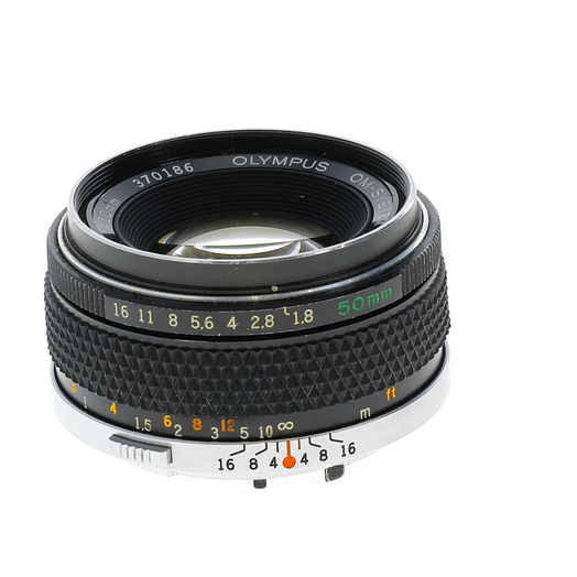 Olympus Zuiko 50mm f/1.8 Manual Focus Lens for OM-Mount {49}
