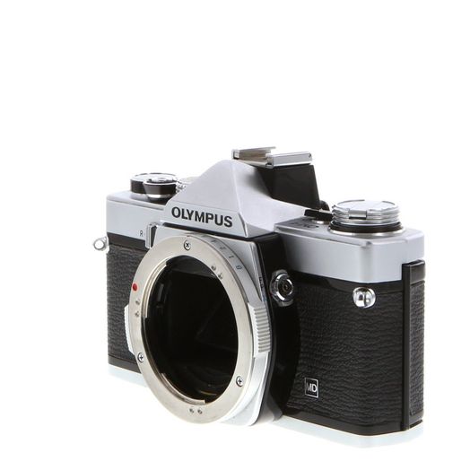 Olympus OM-1 35mm Camera Body, Chrome (with Shoe)