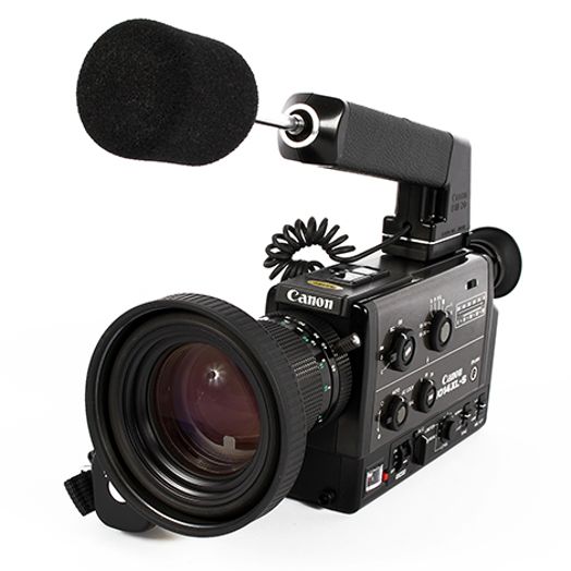 Canon 1014XL-S Super 8 Movie Camera with 6.5-65mm f/1.4 C-8 Lens