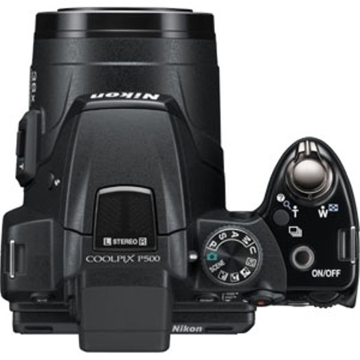 Nikon Coolpix P500 Digital Camera, Black {12.1MP}