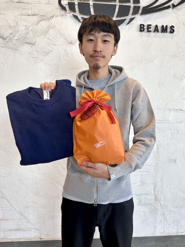 サイズ比較〉ギフトにもイチオシ ｢上質な LOOPWHEELERのスウェット