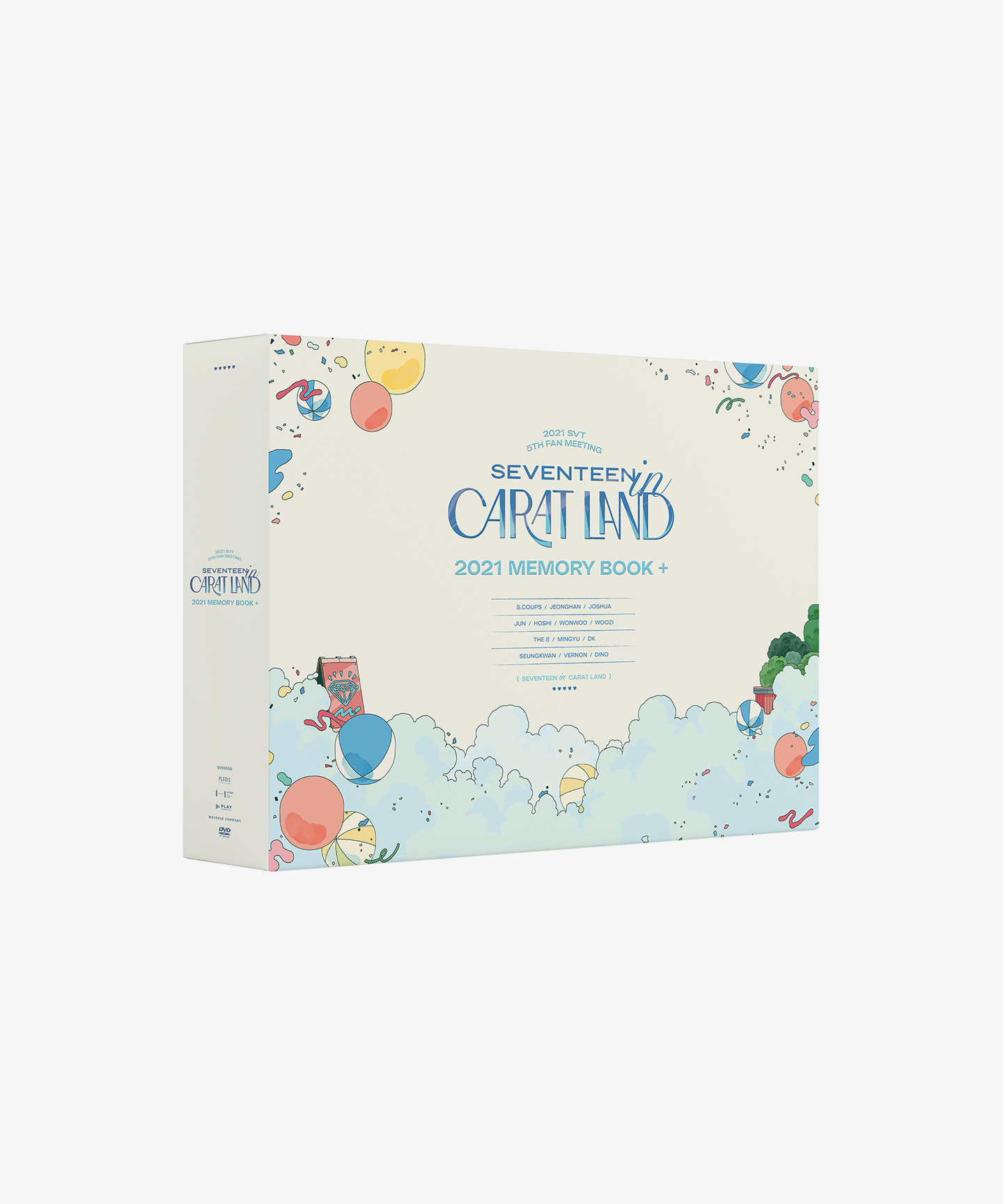 SEVENTEEN | 2021 〈SEVENTEEN in CARAT LAND〉 MEMORY BOOK+ DVD