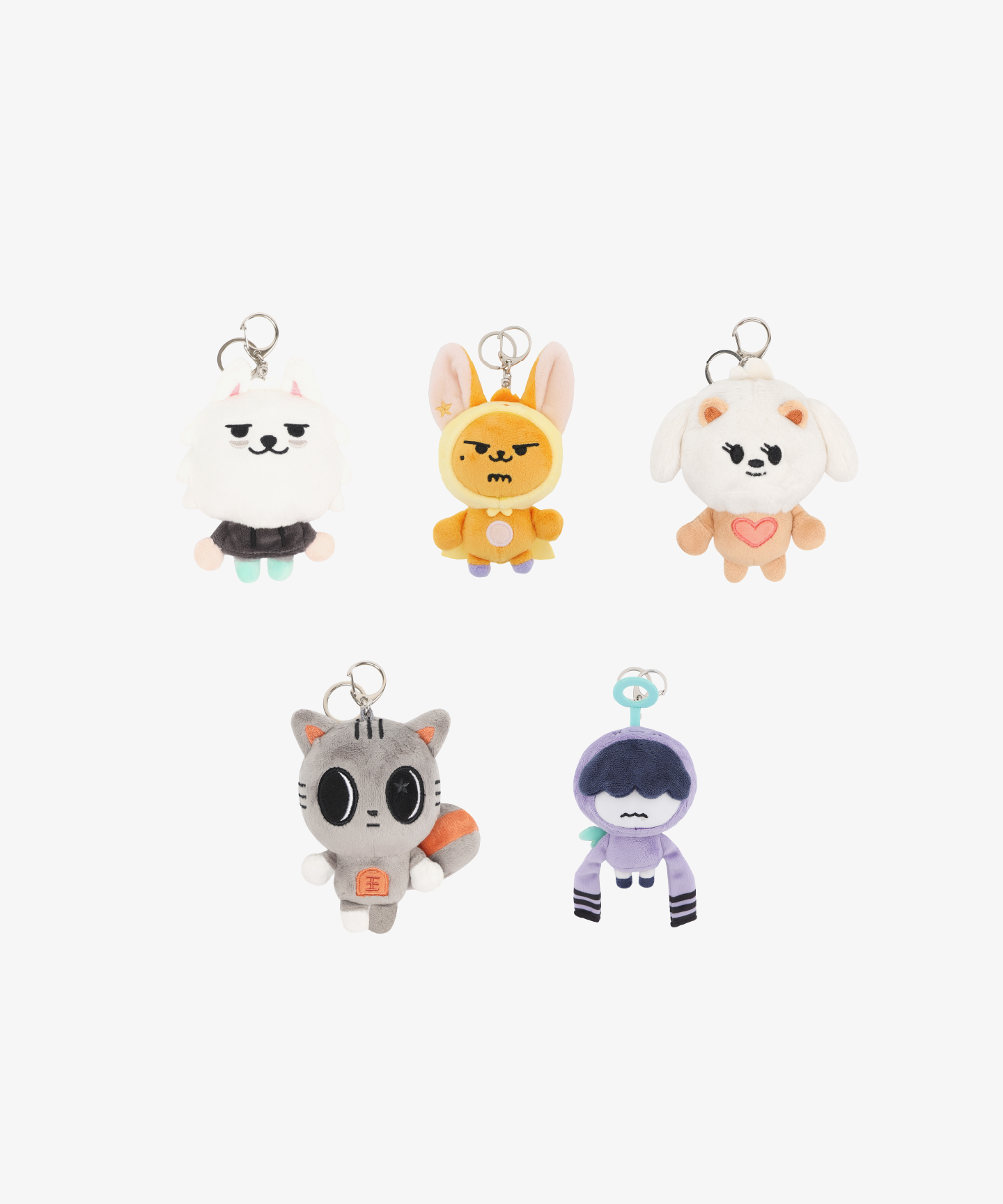 公式】TXT プルバトゥ レインボー キーリング バムグッ 公式TXT