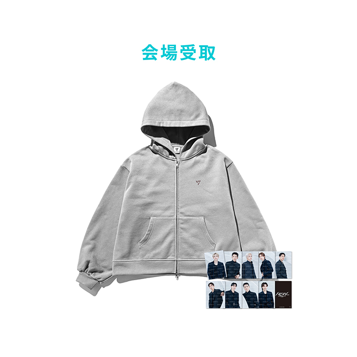 SEVENTEEN | [ [NEW_] IN JAPAN] ZIP-UP HOODIE (GRAY)