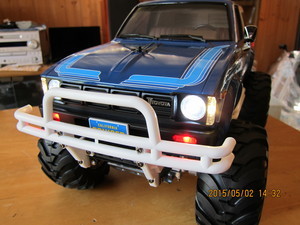 タミヤ 1/10電動RC トヨタ ハイラックス4WD ハイリフト（RN36） 製作