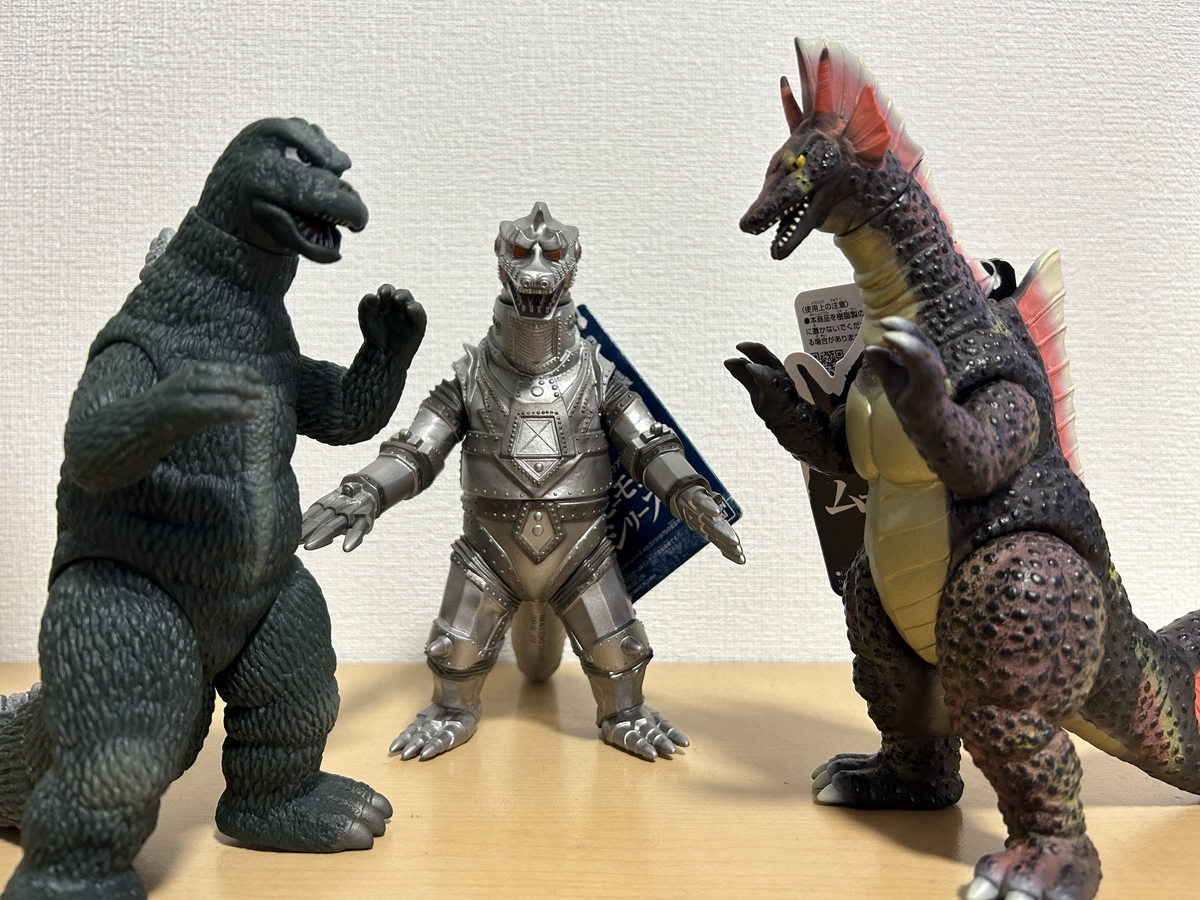 M1号 ブルマァク チタノザウルス メカゴジラ ソフビ人形 未開封 バムⅡ