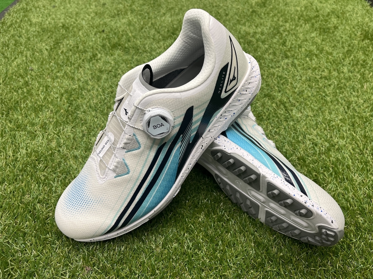 ゴルフ】ミズノ NEX LITE ZERO BOA レビュー 超軽量！驚異の199g！防水