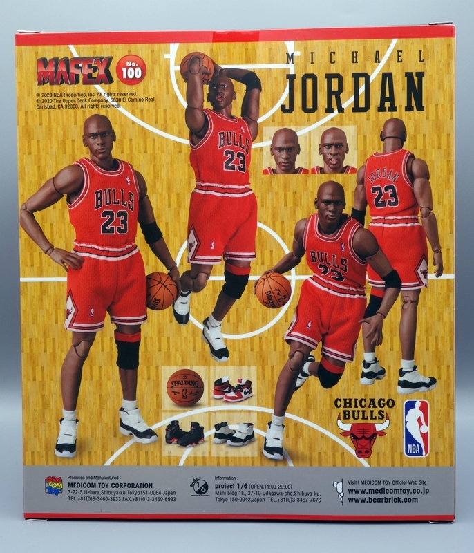 MAFEX Michael Jordan Chicago Bulls レビュー - okurejeの日記