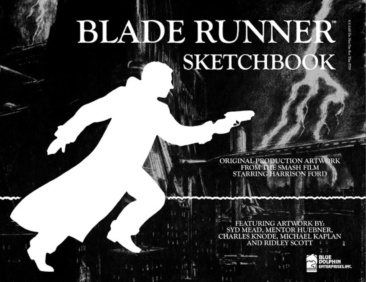 Blade Runner Sketchbook (1982, Rare) « Adafruit Industries