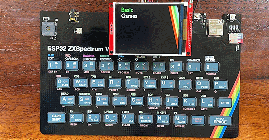 Making a ZX Spectrum with full color PCB, ESP32-S3 and LCD display