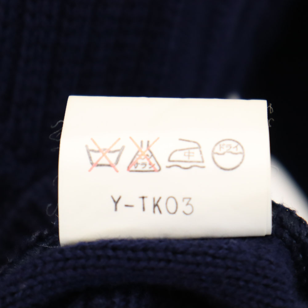 Christian Dior SPORTS 90s Wool Old Long sleeve sweater Navy knit