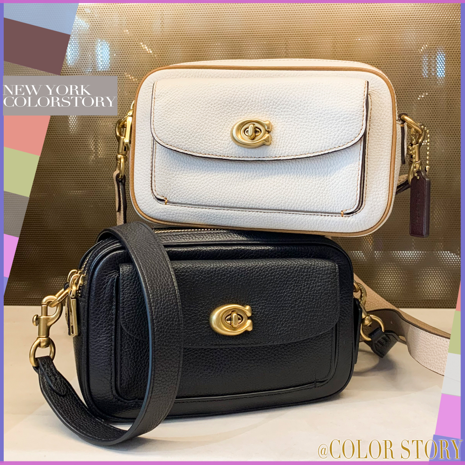 COACHブティック】○高評価のヘビロテバッグ○ウィロウ カメラ (Coach