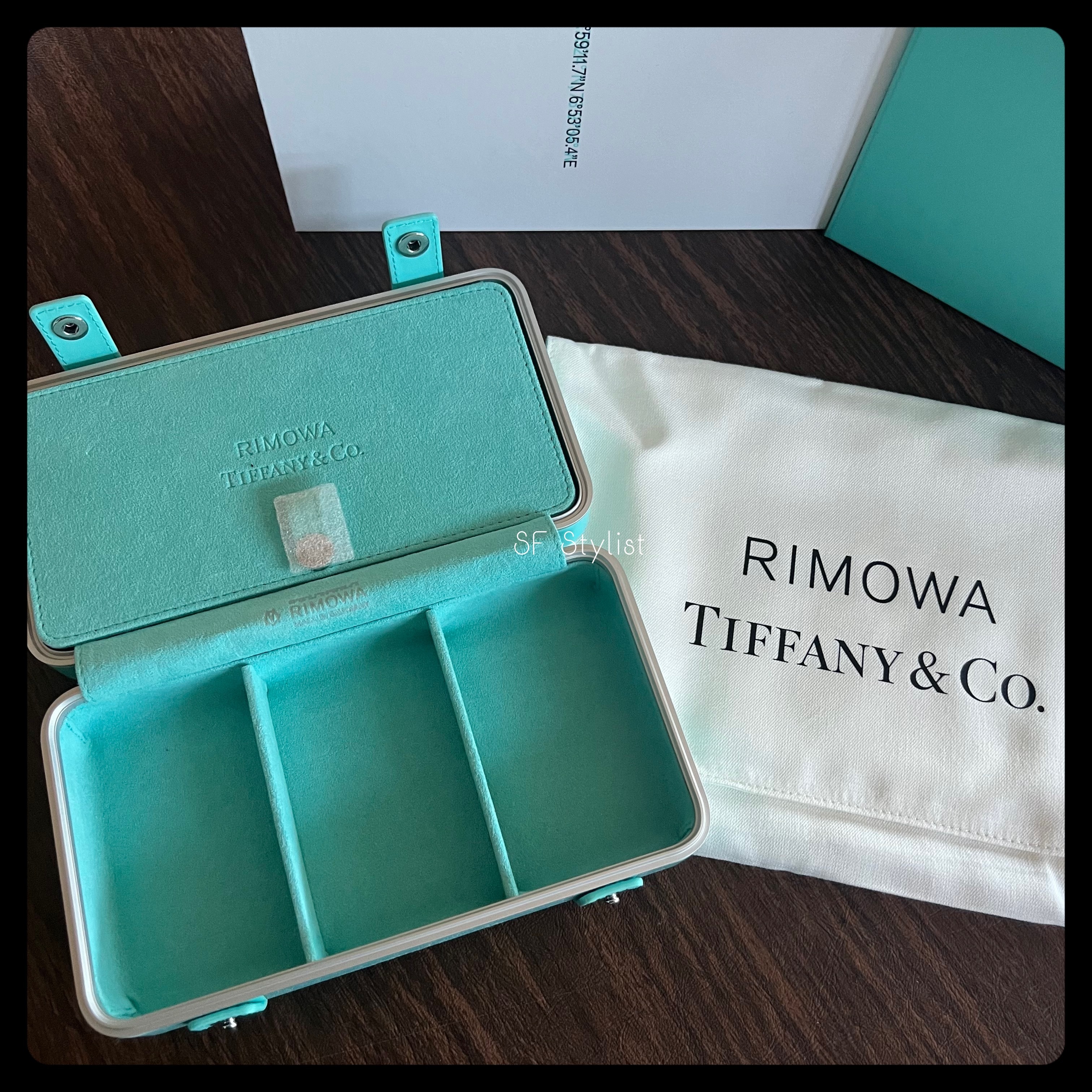 手元に確保済み☆TIFFANY x RIMOWA限定コラボ ジュエリーケース