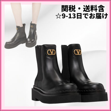 厚底 VALENTINO(ヴァレンティノ) ショートブーツ・ブーティ(レディース