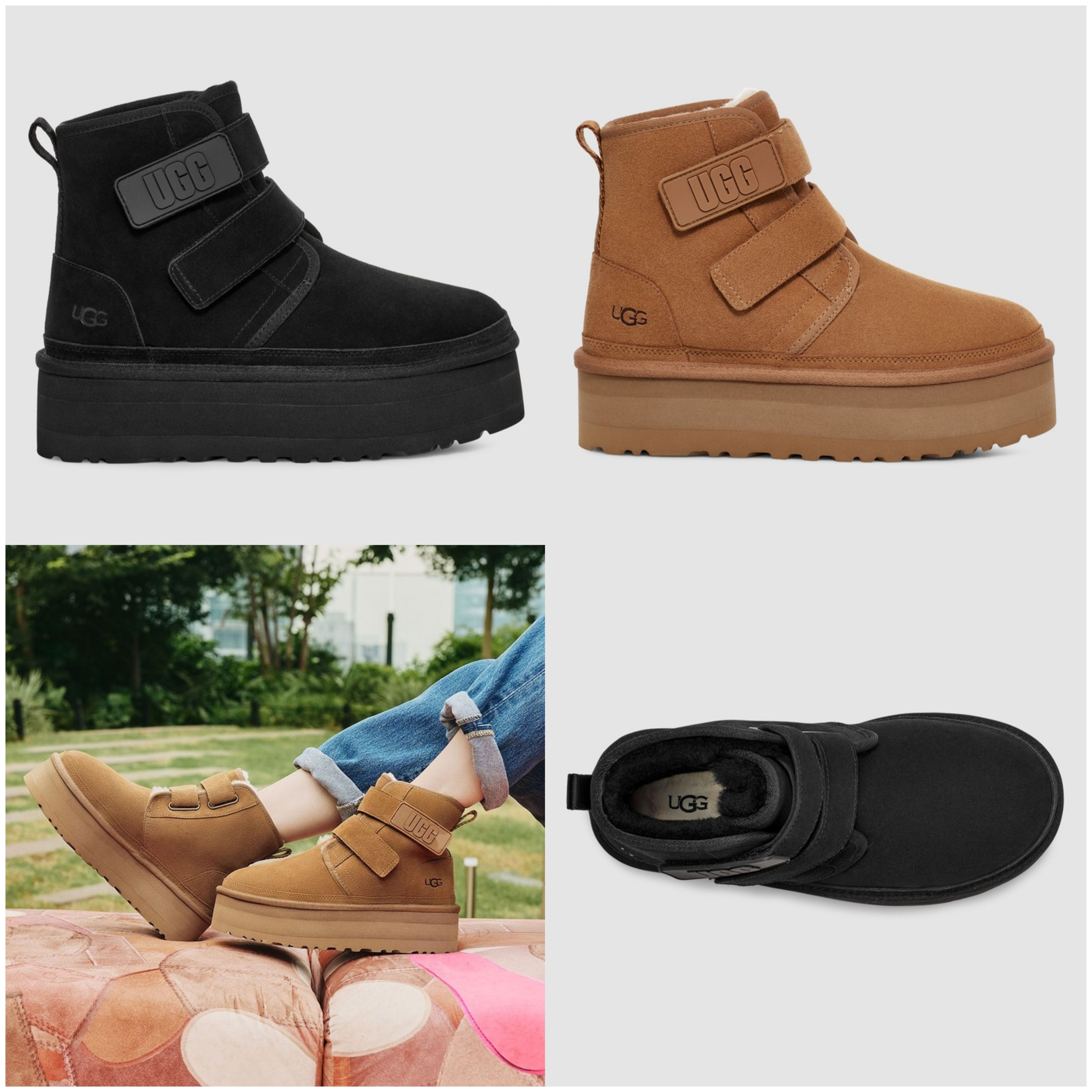 UGGオーストラリア Neumel Platform UGGロゴ プラットフォーム (UGG