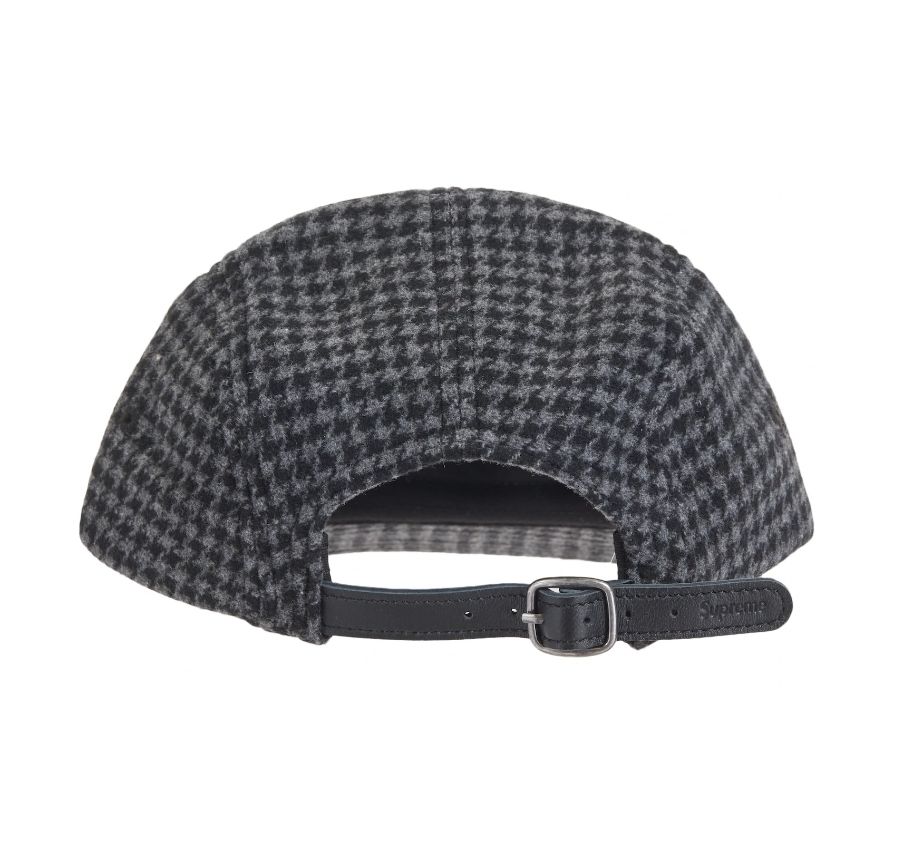 ☆23AW WEEK18☆Supreme Houndstooth Wool Camp Cap (Supreme/キャップ