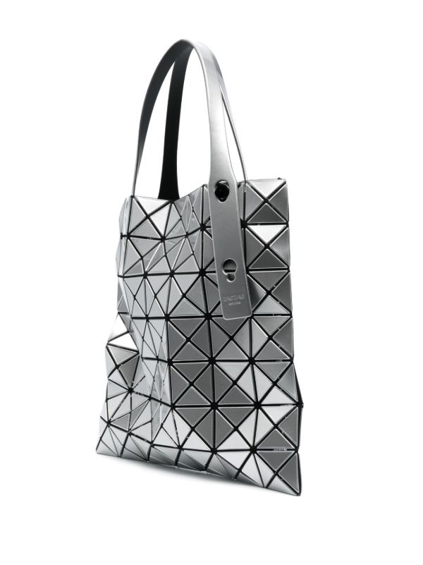 Bao Bao Issey Miyake Prism メタリック ハンドバッグ | シルバー