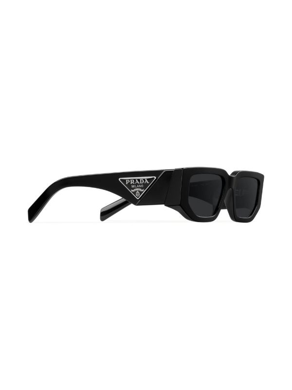 Prada Eyewear Symbole rectangle-frame Sunglasses | Black | FARFETCH