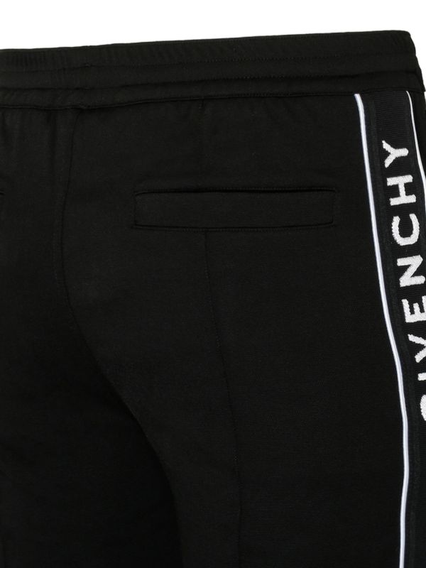 Givenchy Logo Tape Track Pants | Black | FARFETCH