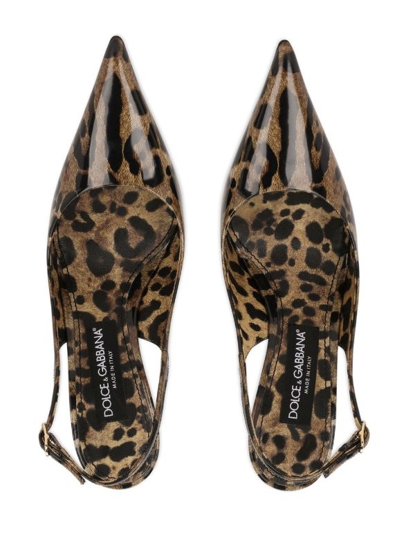 Dolce & Gabbana Scarpin Slingback KIM DOLCE&GABBANA Animal Print