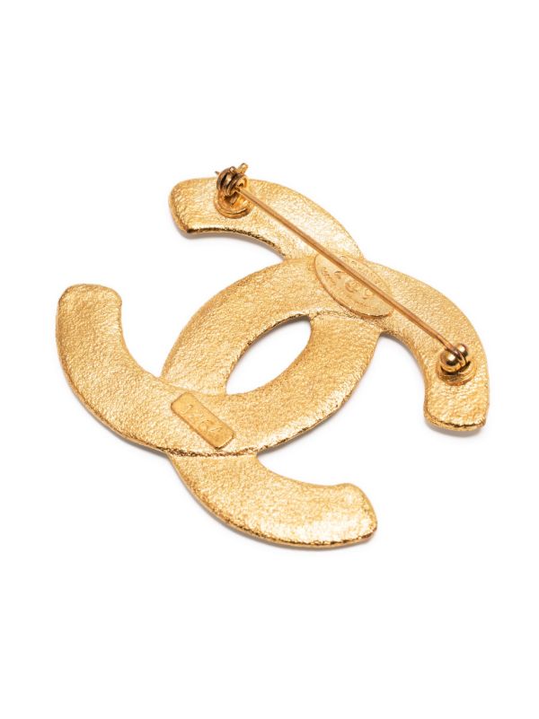 CHANEL Pre-Owned 1994 ココマーク ブローチ | ゴールドトーン