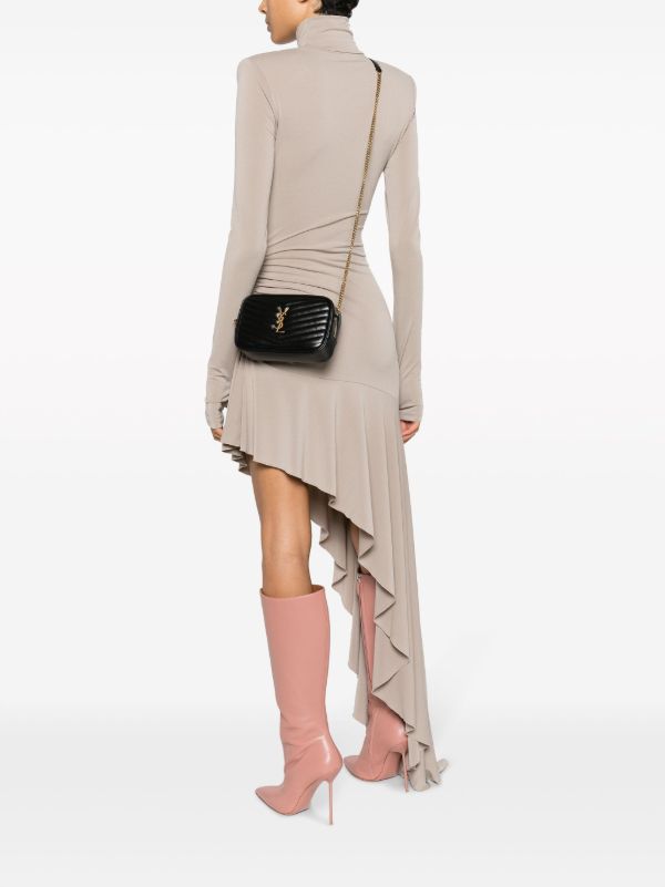 Saint Laurent ルー レザーショルダーバッグ | ブラック | FARFETCH JP