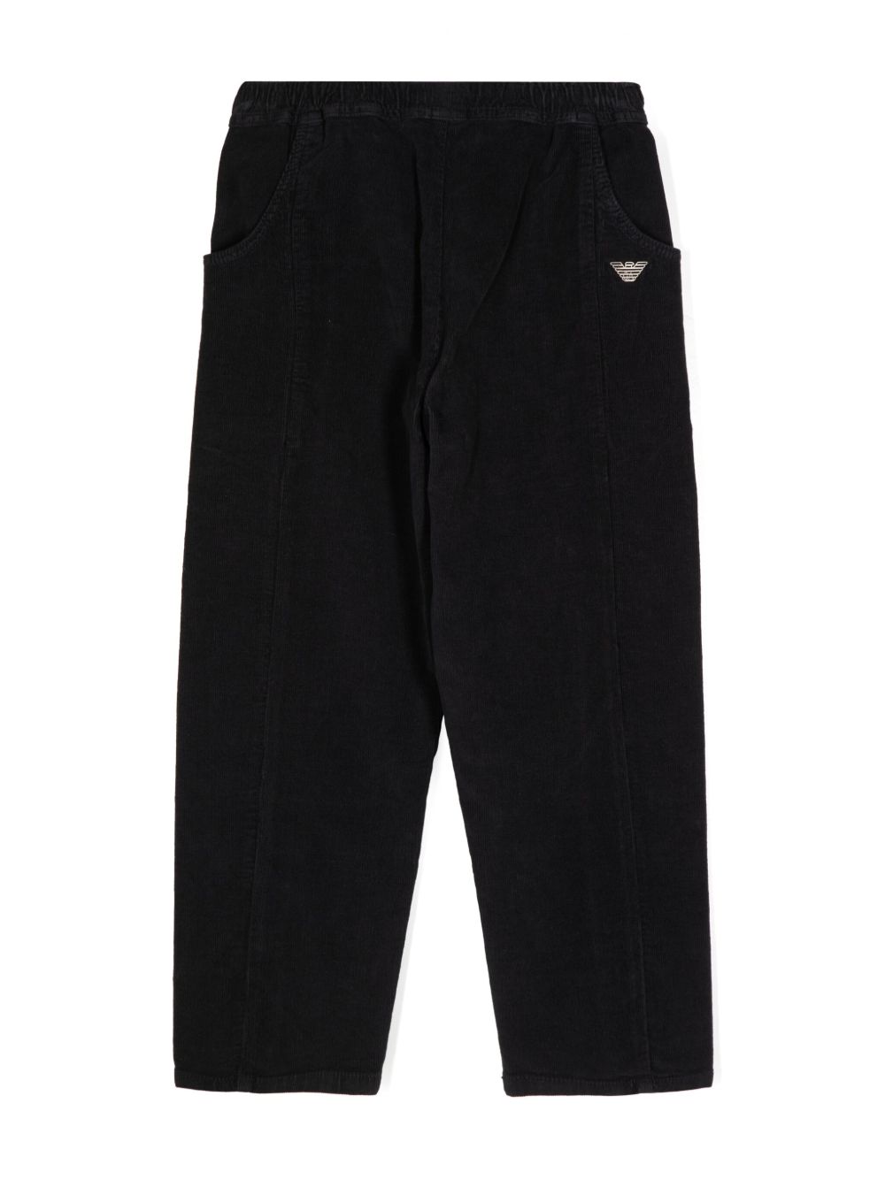 Emporio Armani Kids コーデュロイ パンツ | ブルー | FARFETCH JP