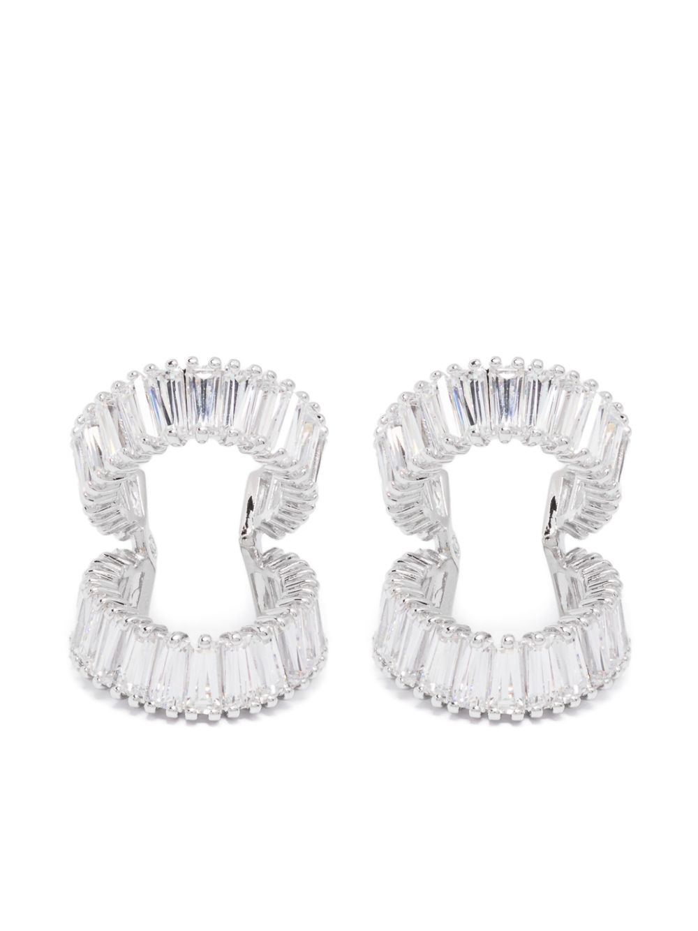 Swarovski x Ariana Grande クリスタル イヤーカフ | シルバートーン