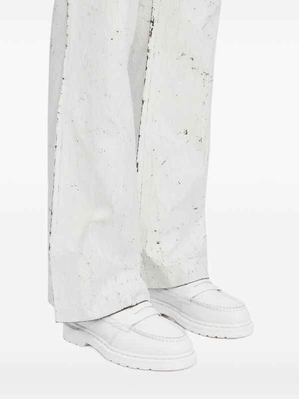 MM6 Maison Margiela x Dr Martens Penton Loafers | White | FARFETCH