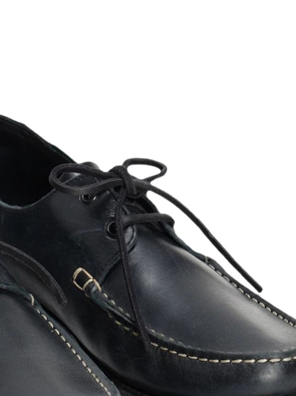 Kaptain Sunshine x Paraboot Domingue Leather Shoes | Blue | FARFETCH