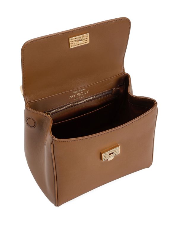 Dolce & Gabbana マイ シシリー ハンドバッグ | ブラウン | FARFETCH JP