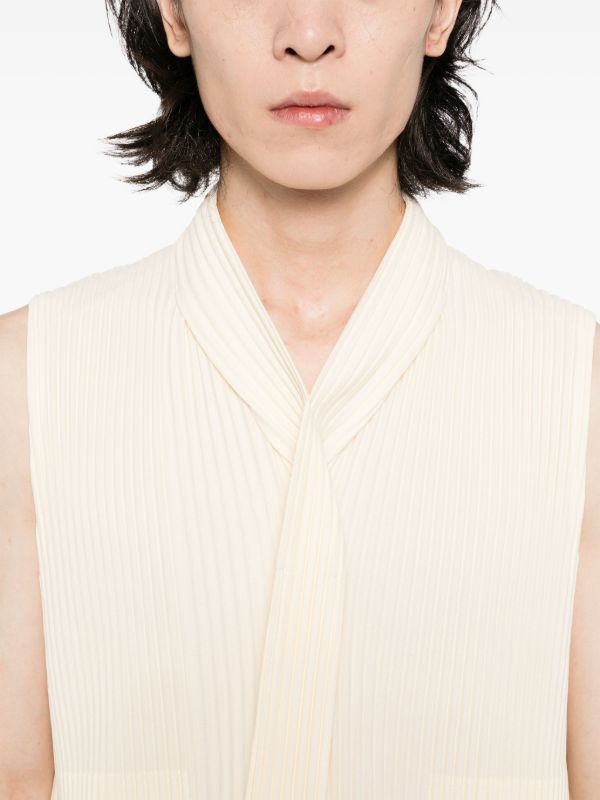 Homme Plissé Issey Miyake Turbine トップ | イエロー | FARFETCH JP