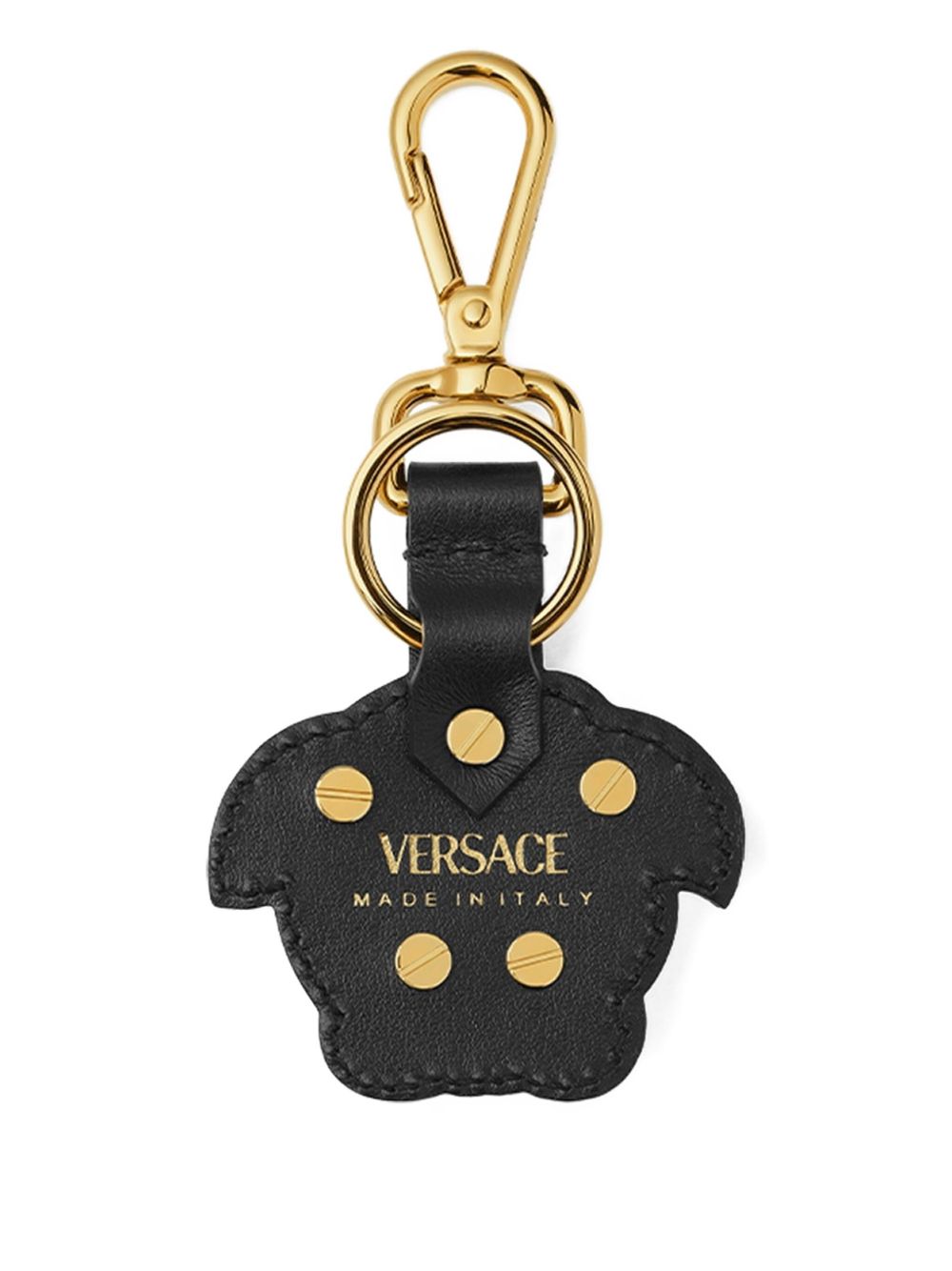 Versace Medusa Head-motif Key Holder | Gold | FARFETCH