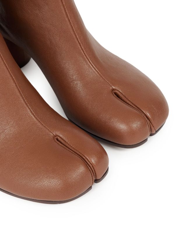 Maison Margiela Tabi Ankle Boots | Brown | FARFETCH