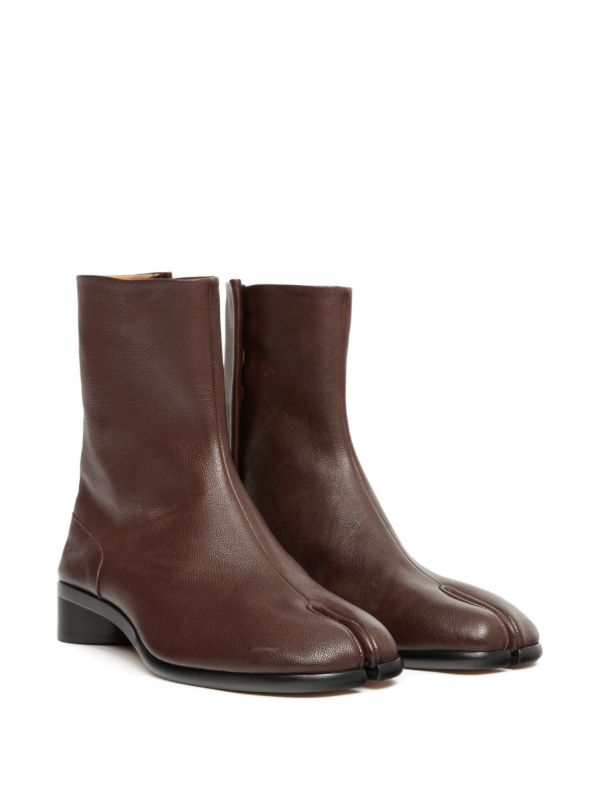 Maison Margiela Tabi Ankle Boots | Brown | FARFETCH