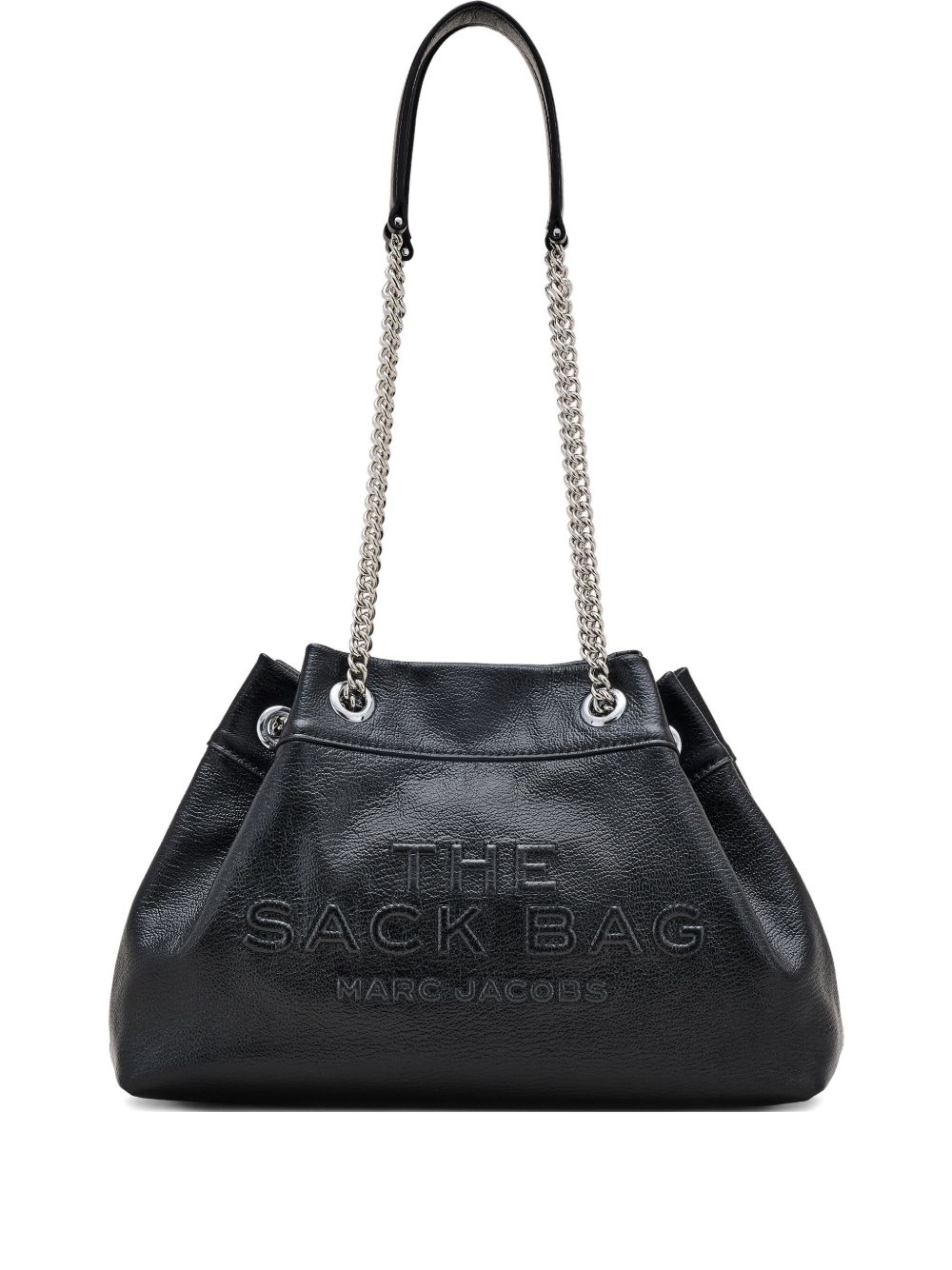 Marc Jacobs The Leather Chain Sack Bag | Black | FARFETCH