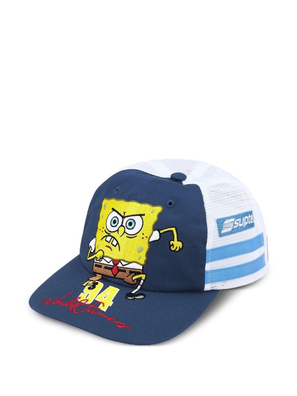 Supreme x SpongeBob Square Pants x Jeff Hamilton logo-embroidered