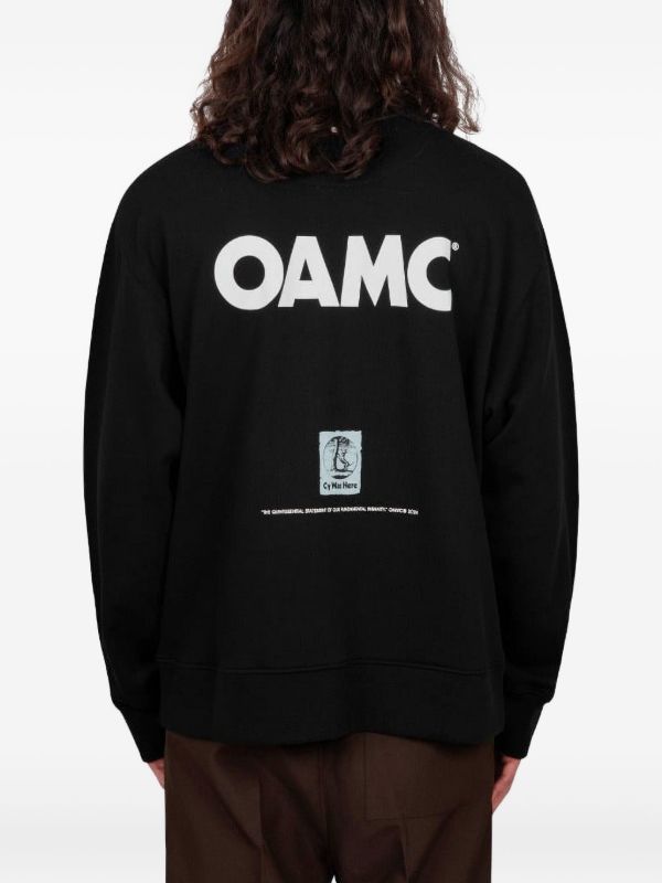 OAMC ロゴ スウェットシャツ | ブラック | FARFETCH JP